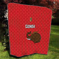 Guinea Football Quilt Allez Syli National - Wonder Print Shop