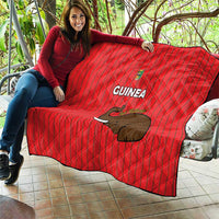 Guinea Football Quilt Allez Syli National - Wonder Print Shop