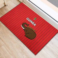 Guinea Football Rubber Doormat Allez Syli National - Wonder Print Shop