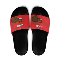 Guinea Football Slide Sandals Allez Syli National - Wonder Print Shop
