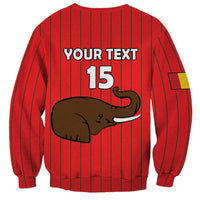 Custom Guinea Football Sweatshirt Allez Syli National - Wonder Print Shop