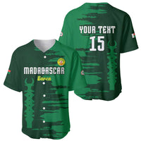 Custom Madagascar Football Baseball Jersey Go Barea - Wonder Print Shop