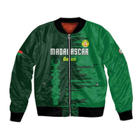 Custom Madagascar Football Bomber Jacket Go Barea - Wonder Print Shop