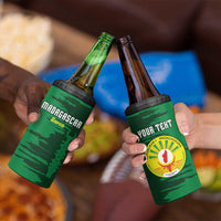 Custom Madagascar Football 4 in 1 Can Cooler Tumbler Go Barea - Wonder Print Shop