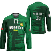 Custom Madagascar Football Hockey Jersey Go Barea - Wonder Print Shop