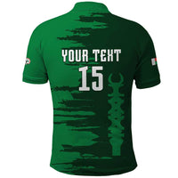 Custom Madagascar Football Polo Shirt Go Barea - Wonder Print Shop