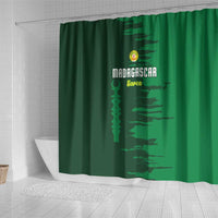 Madagascar Football Shower Curtain Go Barea - Wonder Print Shop