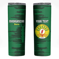 Custom Madagascar Football Skinny Tumbler Go Barea - Wonder Print Shop