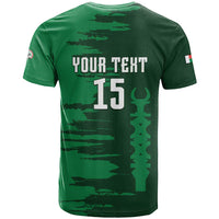 Custom Madagascar Football T Shirt Go Barea - Wonder Print Shop