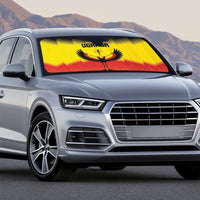 Uganda Football Auto Sun Shade Go Cranes Go - Wonder Print Shop