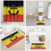 Uganda Football Bathroom Set Go Cranes Go - Wonder Print Shop
