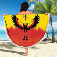 Uganda Football Beach Blanket Go Cranes Go - Wonder Print Shop