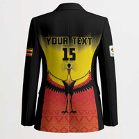 Custom Uganda Football Blazer Go Cranes Go - Wonder Print Shop