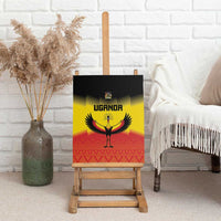 Uganda Football Canvas Wall Art Go Cranes Go - Wonder Print Shop