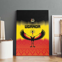 Uganda Football Canvas Wall Art Go Cranes Go - Wonder Print Shop