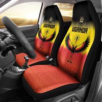 Uganda Football Car Seat Cover Go Cranes Go - Wonder Print Shop