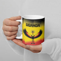 Custom Uganda Football Ceramic Mug Go Cranes Go - Wonder Print Shop