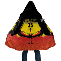 Custom Uganda Football Cloak Go Cranes Go - Wonder Print Shop