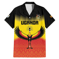 Custom Uganda Football Family Matching Mermaid Dress and Hawaiian Shirt Go Cranes Go - Wonder Print Shop