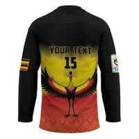 Custom Uganda Football Hockey Jersey Go Cranes Go - Wonder Print Shop