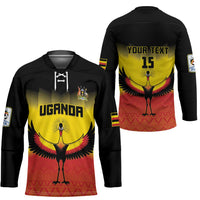 Custom Uganda Football Hockey Jersey Go Cranes Go - Wonder Print Shop