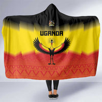Uganda Football Hooded Blanket Go Cranes Go - Wonder Print Shop