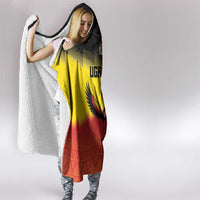 Uganda Football Hooded Blanket Go Cranes Go - Wonder Print Shop