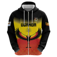 Custom Uganda Football Hoodie Go Cranes Go - Wonder Print Shop