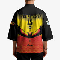 Custom Uganda Football Kimono Go Cranes Go - Wonder Print Shop