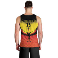 Custom Uganda Football Men Tank Top Go Cranes Go - Wonder Print Shop