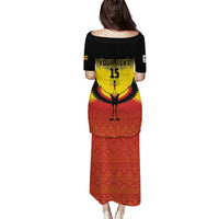 Custom Uganda Football Puletasi Go Cranes Go - Wonder Print Shop