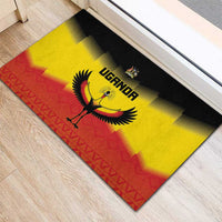 Uganda Football Rubber Doormat Go Cranes Go - Wonder Print Shop