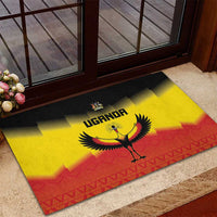 Uganda Football Rubber Doormat Go Cranes Go - Wonder Print Shop