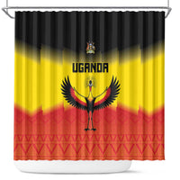 Uganda Football Shower Curtain Go Cranes Go - Wonder Print Shop