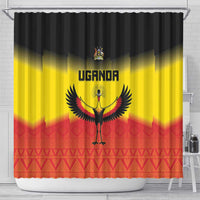 Uganda Football Shower Curtain Go Cranes Go - Wonder Print Shop