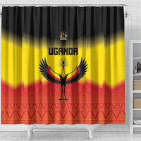 Uganda Football Shower Curtain Go Cranes Go - Wonder Print Shop