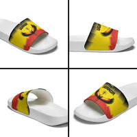 Uganda Football Slide Sandals Go Cranes Go - Wonder Print Shop