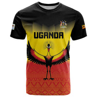 Custom Uganda Football T Shirt Go Cranes Go - Wonder Print Shop