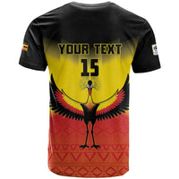 Custom Uganda Football T Shirt Go Cranes Go - Wonder Print Shop