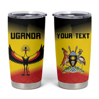 Custom Uganda Football Tumbler Cup Go Cranes Go - Wonder Print Shop