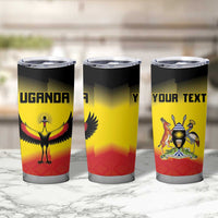 Custom Uganda Football Tumbler Cup Go Cranes Go - Wonder Print Shop