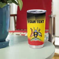 Custom Uganda Football Tumbler Cup Go Cranes Go - Wonder Print Shop