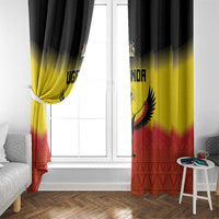 Uganda Football Window Curtain Go Cranes Go - Wonder Print Shop
