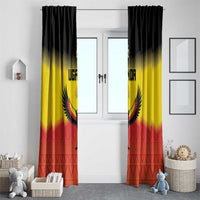 Uganda Football Window Curtain Go Cranes Go - Wonder Print Shop
