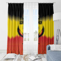 Uganda Football Window Curtain Go Cranes Go - Wonder Print Shop