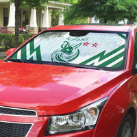 Algeria Football Auto Sun Shade Go Fennecs Go - Wonder Print Shop