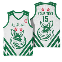Custom Algeria Football Basketball Jersey Go Fennecs Go - Wonder Print Shop