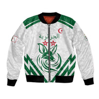 Custom Algeria Football Bomber Jacket Go Fennecs Go - Wonder Print Shop