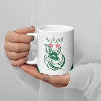 Custom Algeria Football Ceramic Mug Go Fennecs Go - Wonder Print Shop