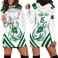 Custom Algeria Football Hoodie Dress Go Fennecs Go - Wonder Print Shop